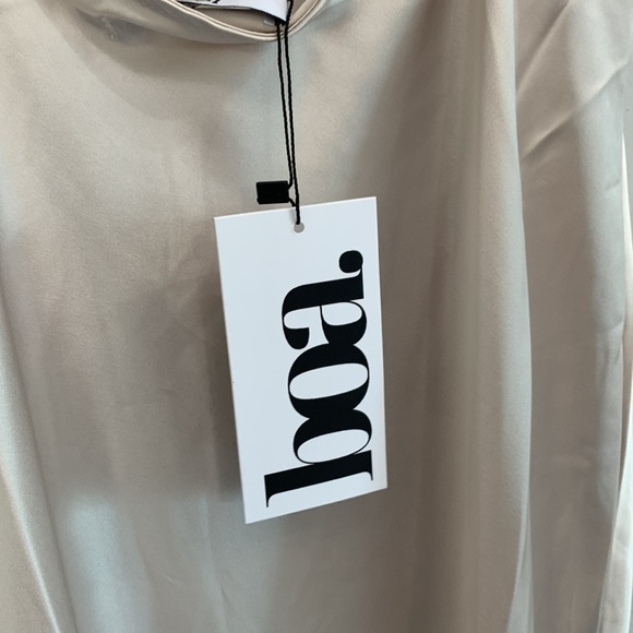 BOA SATIN SLIP MIDI DRESS - Picture 10 of 11